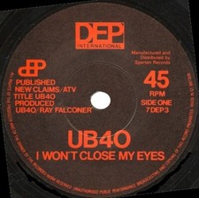 UB40 - I Won't Close My Eyes -