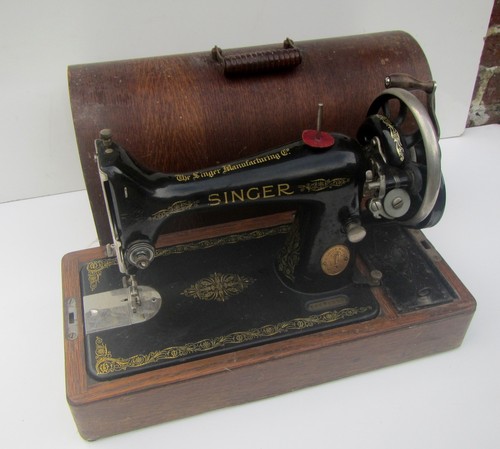 Vintage singer 99k hand crank - vintage,