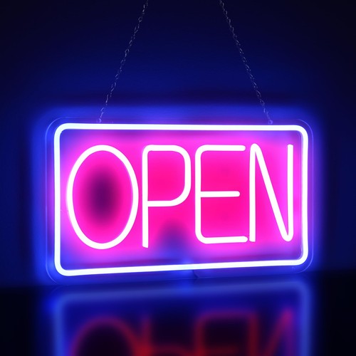 Rdutuok led neon open signs - open,