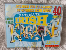 Ultimate Irish Karaoke - Double Cassette - Irish Trad Music - 40 Songs