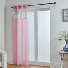 Sparkle Voile Eyelet Curtain