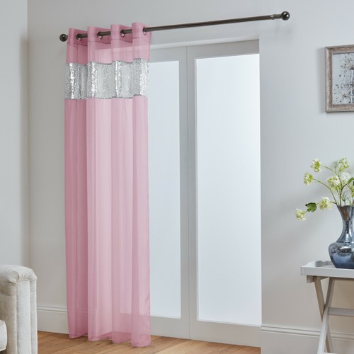 Sparkle sequin voile curtain - voile,