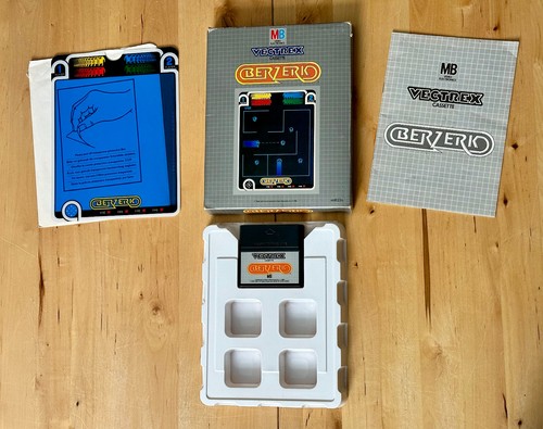 Vectrex game cartridge - game,