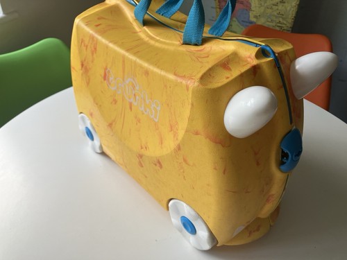 Trunki suitcase yellow marble - trunki,