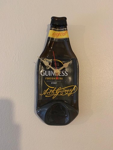Guinness squashed flat - flat, bottle