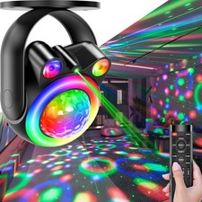 Disco Ball with Star Projector & Ring Light | Party Lights Disco Light DJ Str...