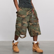 Camouflage Cargo Shorts Unisex