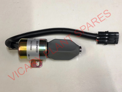 Stop solenoid jcb - solenoid,