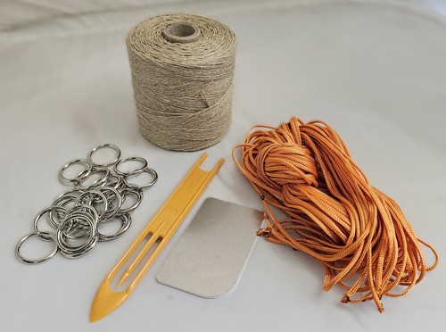 Hemp purse net - hemp, 12