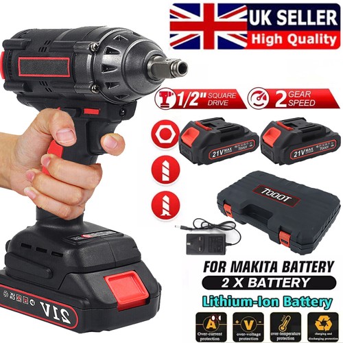 Cordless electric impact - 1/2",