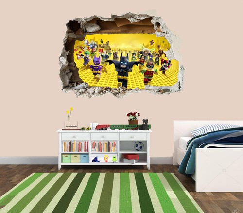 Smashed wall mural lego - smashed,