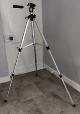 Helios T-1 Camera Adjustable Elevator Sectional Tripod With Pan Tilt Head 22-55"