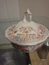 Royal Doulton Brambly Hedge Poppy's Bedroom Lidded Powder Bowl  