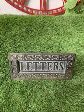 Vintage Brass Letter Box Small B814