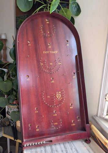 Vintage past times wooden - vintage,