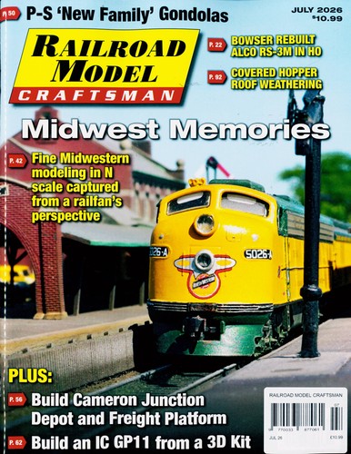 Railroad model craftsman - model,