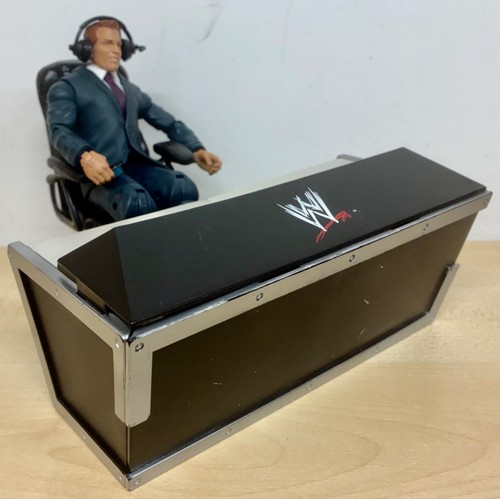 Wwe breakable commentary - wwe, table
