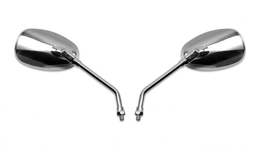 Pair chrome mirrors 10mm for - pair,