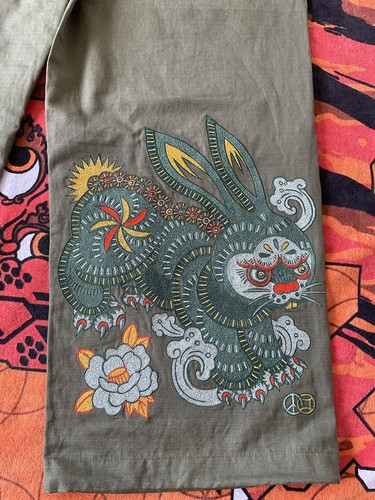 Maharishi green embroidered - maharishi,