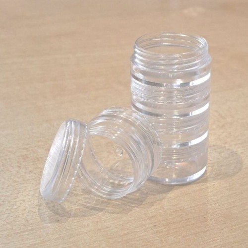 5ml stacker pot cosmetic - 5ml, pot,