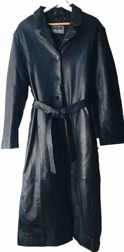 Aviatrix leather trench - leather, coat