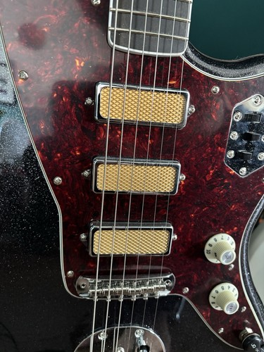 Fender jazzmaster gold foil - 3,