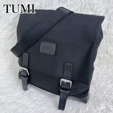 TUMI Shoulder Bag Nylon Black 106400c