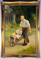 Antique Original Oil Painting