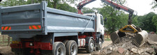 GRAB LORRY HIRE - STAFFORDSHIRE - Soil / Hardcore / Green Waste Removed