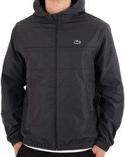 Lacoste Sport Hooded Jacket Graphite