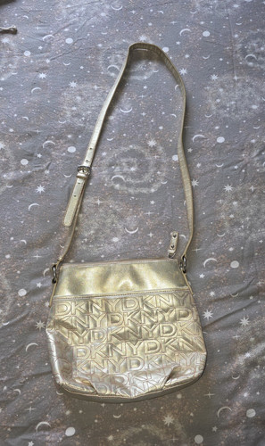 Vintage dkny metallic gold - vintage,