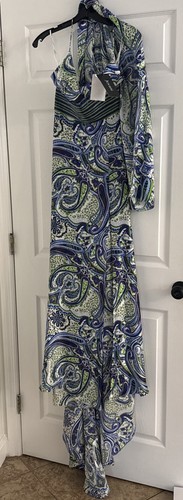 Nwt jovani silk - silk, paisley