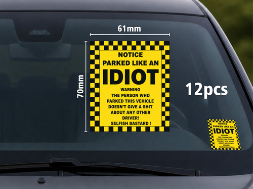 12x you parked - parked, like