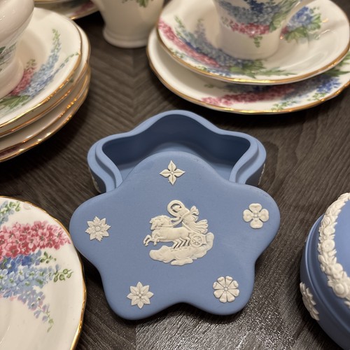 Wedgwood jasperware blue - jasperware,