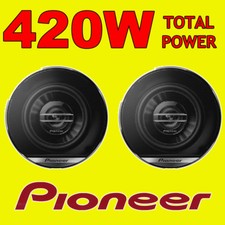 PIONEER CAR SPEAKERS 4 INCH 10cm 2-way DOOR/SHELF COAXIAL 420W TOTAL NEW PAIR
