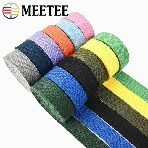 Cotton webbing 3mm - cotton,