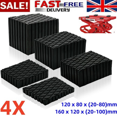 Jacking beam rubber support - jacking,