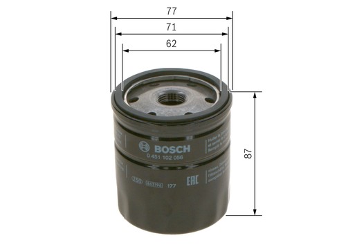 Fits bosch 451 102 - bosch, 0