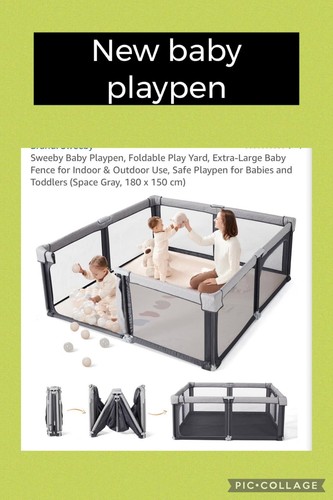 Sweeby baby playpen foldable - playpen,,