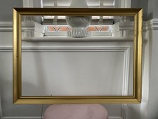 LARGE VINTAGE GOLD PICTURE