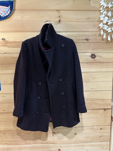 Women claret coat - women, jacket
