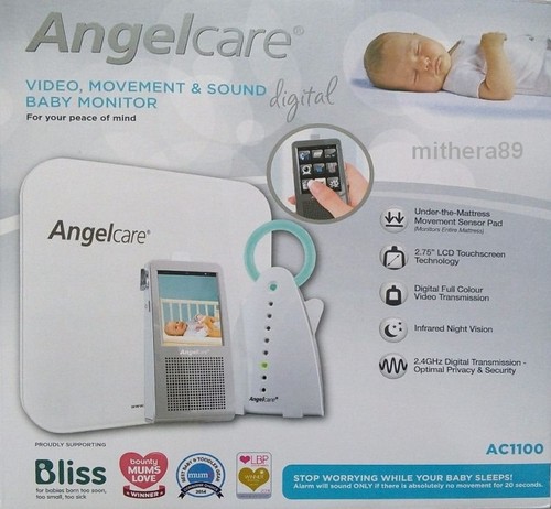 Angelcare ac1100 digital video - angelcare,