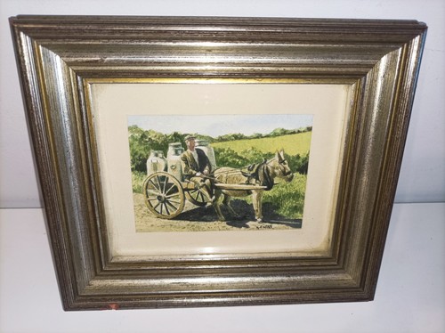 Miniature watercolour milk - of,