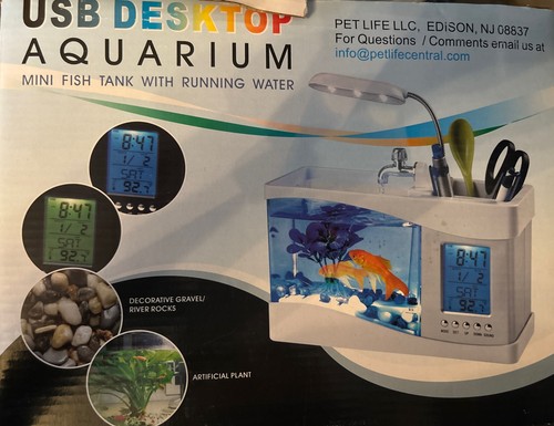 Desktop aquarium mini fish - aquarium,