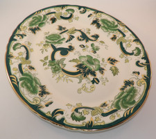 Masons Ironstone Mandalay Chartreuse 15 3/8" Oval Meat Serving Platter Excellent
