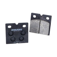 Naraku organic brake pads 55.6x53.6x9mm for MZ ETZ 250, TS 250, BMW R