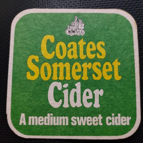 Coates cider beer - beer, mat
