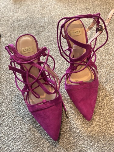 Zara pink lace - lace, court