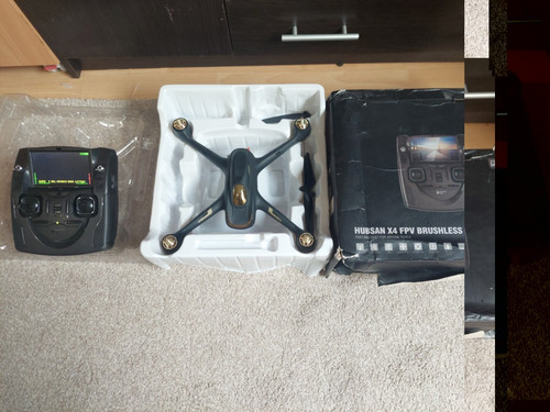 Hubsan fpv brushless - hubsan, x4