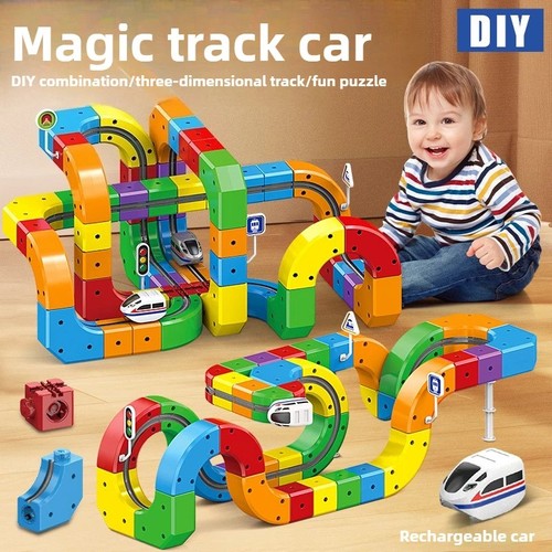 Electric train set track - set,,